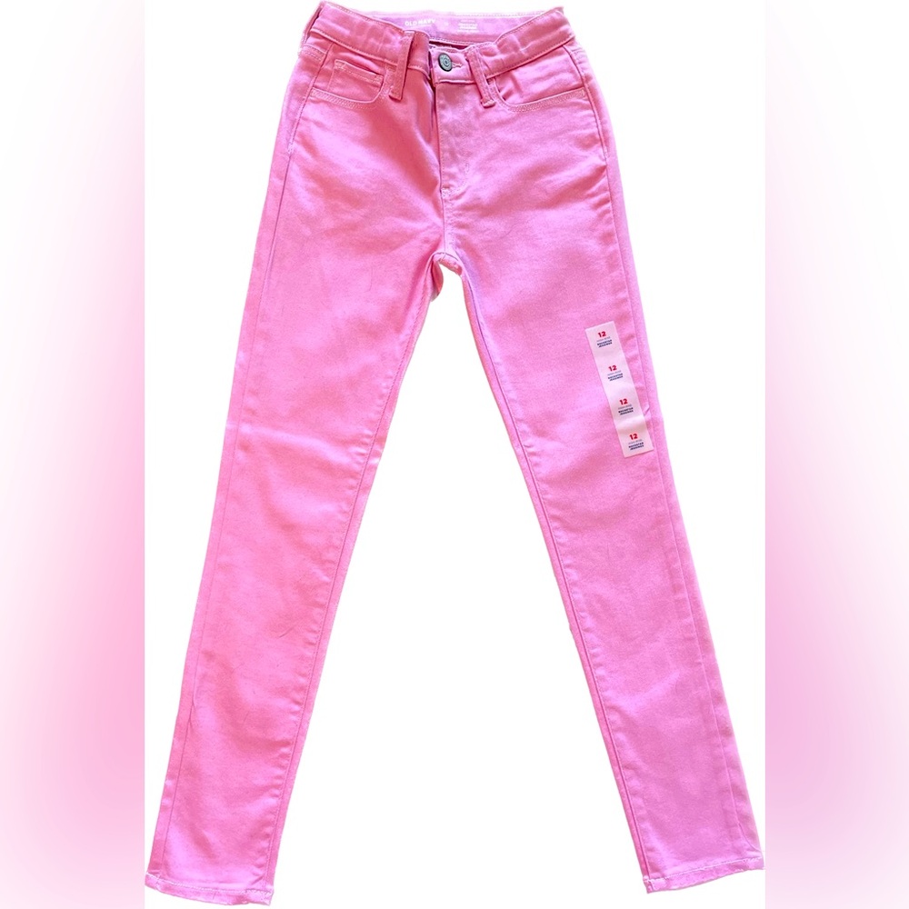 Girls size 12 Old Navy High Waisted Rockstar Jeggers - never worn!